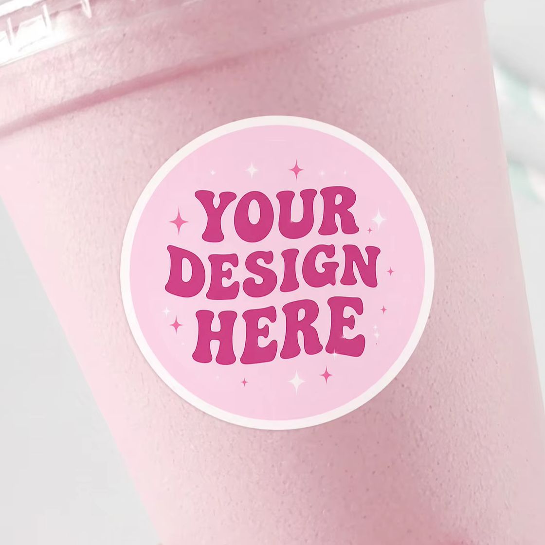 1-130Pcs Clear PVC Custom Roun - Personalised Candle Label 评论和价格
